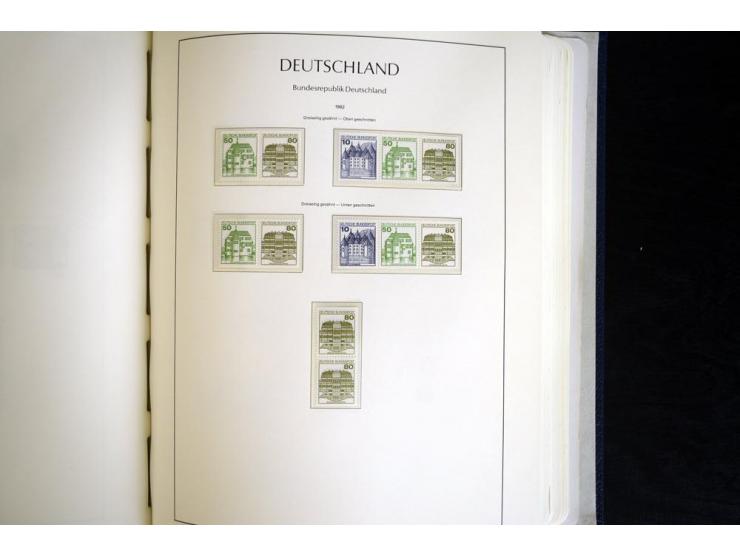 1949/90, postfrisch, in den Hauptnummern weit überkomplette Sammlung, dabei fast alle Werte aus Bogenecke, dabei u.a. Mi.-Nr.