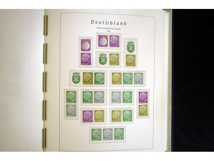 1949/90, postfrisch, in den Hauptnummern weit überkomplette Sammlung, dabei fast alle Werte aus Bogenecke, dabei u.a. Mi.-Nr.