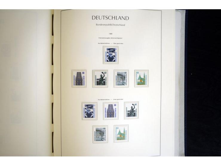 1949/90, postfrisch, in den Hauptnummern weit überkomplette Sammlung, dabei fast alle Werte aus Bogenecke, dabei u.a. Mi.-Nr.