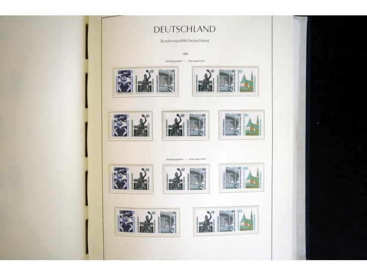 1949/90, postfrisch, in den Hauptnummern weit überkomplette Sammlung, dabei fast alle Werte aus Bogenecke, dabei u.a. Mi.-Nr.