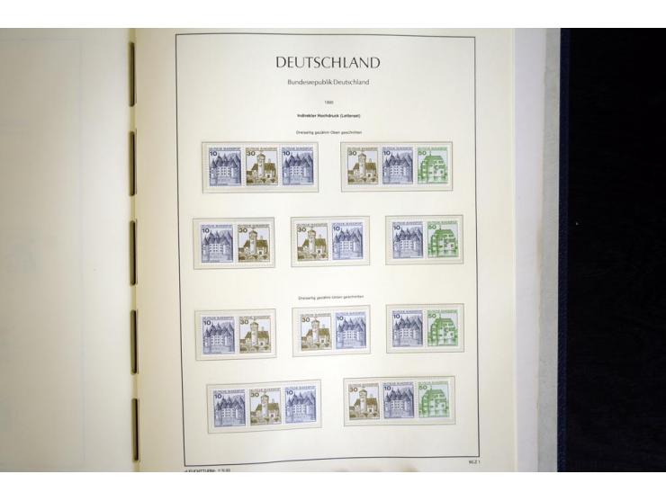 1949/90, postfrisch, in den Hauptnummern weit überkomplette Sammlung, dabei fast alle Werte aus Bogenecke, dabei u.a. Mi.-Nr.