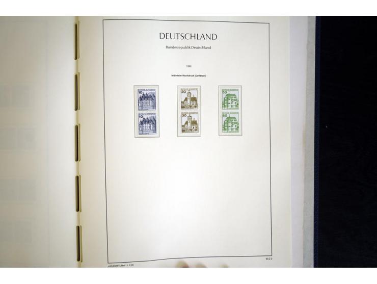 1949/90, postfrisch, in den Hauptnummern weit überkomplette Sammlung, dabei fast alle Werte aus Bogenecke, dabei u.a. Mi.-Nr.