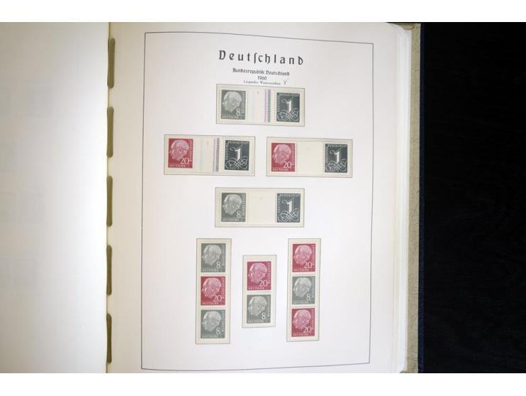 1949/90, postfrisch, in den Hauptnummern weit überkomplette Sammlung, dabei fast alle Werte aus Bogenecke, dabei u.a. Mi.-Nr.