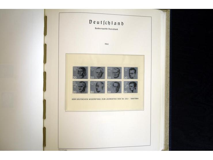 1949/90, postfrisch, in den Hauptnummern weit überkomplette Sammlung, dabei fast alle Werte aus Bogenecke, dabei u.a. Mi.-Nr.