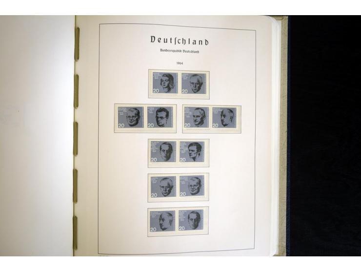 1949/90, postfrisch, in den Hauptnummern weit überkomplette Sammlung, dabei fast alle Werte aus Bogenecke, dabei u.a. Mi.-Nr.