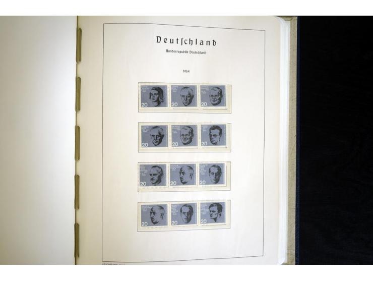 1949/90, postfrisch, in den Hauptnummern weit überkomplette Sammlung, dabei fast alle Werte aus Bogenecke, dabei u.a. Mi.-Nr.