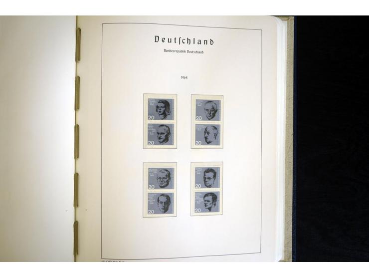 1949/90, postfrisch, in den Hauptnummern weit überkomplette Sammlung, dabei fast alle Werte aus Bogenecke, dabei u.a. Mi.-Nr.
