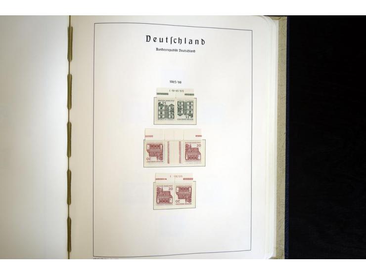 1949/90, postfrisch, in den Hauptnummern weit überkomplette Sammlung, dabei fast alle Werte aus Bogenecke, dabei u.a. Mi.-Nr.