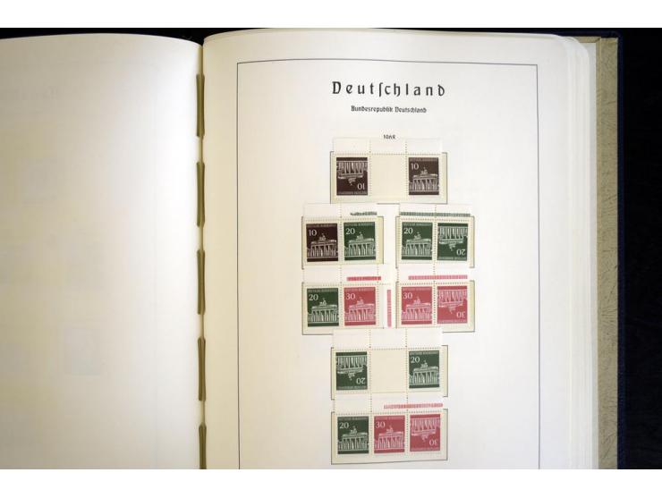 1949/90, postfrisch, in den Hauptnummern weit überkomplette Sammlung, dabei fast alle Werte aus Bogenecke, dabei u.a. Mi.-Nr.