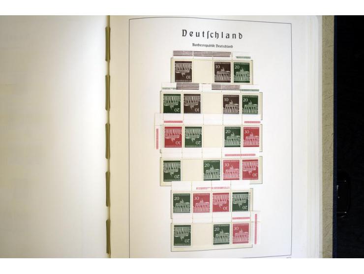 1949/90, postfrisch, in den Hauptnummern weit überkomplette Sammlung, dabei fast alle Werte aus Bogenecke, dabei u.a. Mi.-Nr.