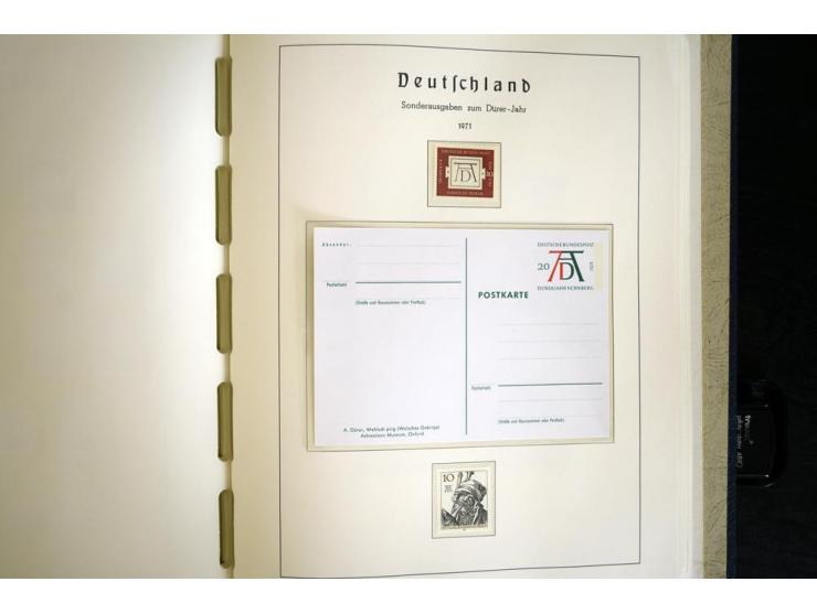 1949/90, postfrisch, in den Hauptnummern weit überkomplette Sammlung, dabei fast alle Werte aus Bogenecke, dabei u.a. Mi.-Nr.