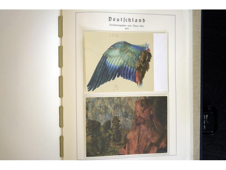 1949/90, postfrisch, in den Hauptnummern weit überkomplette Sammlung, dabei fast alle Werte aus Bogenecke, dabei u.a. Mi.-Nr.