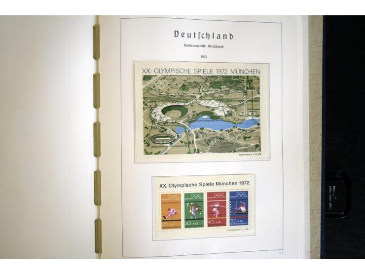 1949/90, postfrisch, in den Hauptnummern weit überkomplette Sammlung, dabei fast alle Werte aus Bogenecke, dabei u.a. Mi.-Nr.