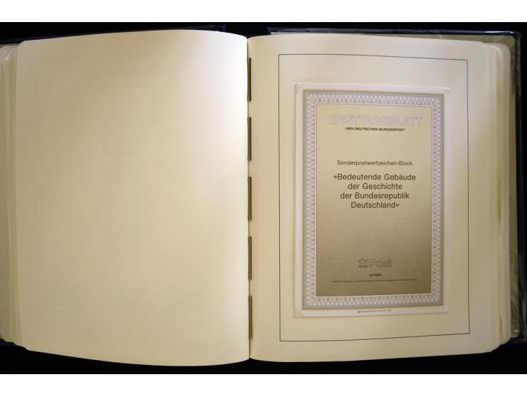 1949/90, gestempelte, in den Hauptnummern weit überkomplette Sammlung, dabei etliche Briefe teils mit guten Frankaturen, ein 