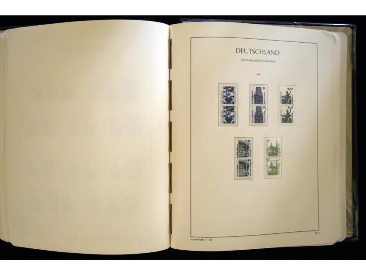 1949/90, gestempelte, in den Hauptnummern weit überkomplette Sammlung, dabei etliche Briefe teils mit guten Frankaturen, ein 