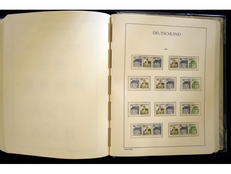 1949/90, gestempelte, in den Hauptnummern weit überkomplette Sammlung, dabei etliche Briefe teils mit guten Frankaturen, ein 