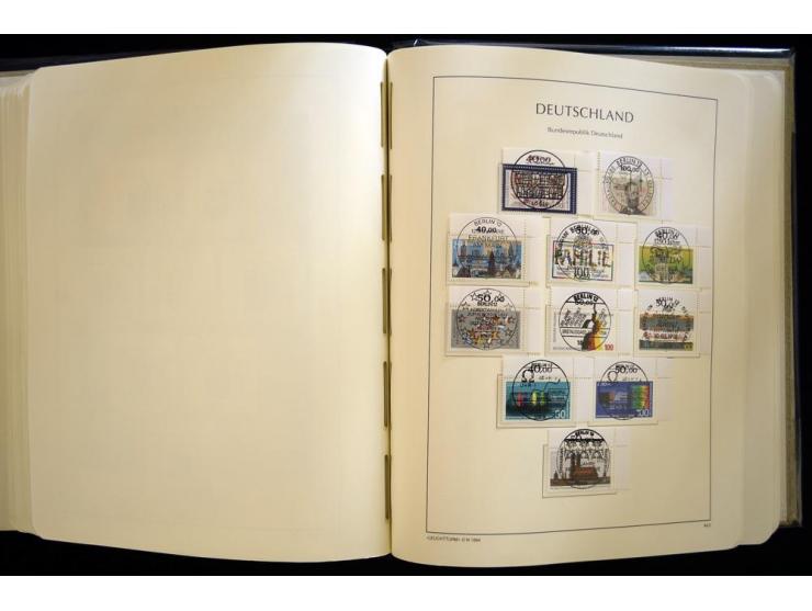 1949/90, gestempelte, in den Hauptnummern weit überkomplette Sammlung, dabei etliche Briefe teils mit guten Frankaturen, ein 