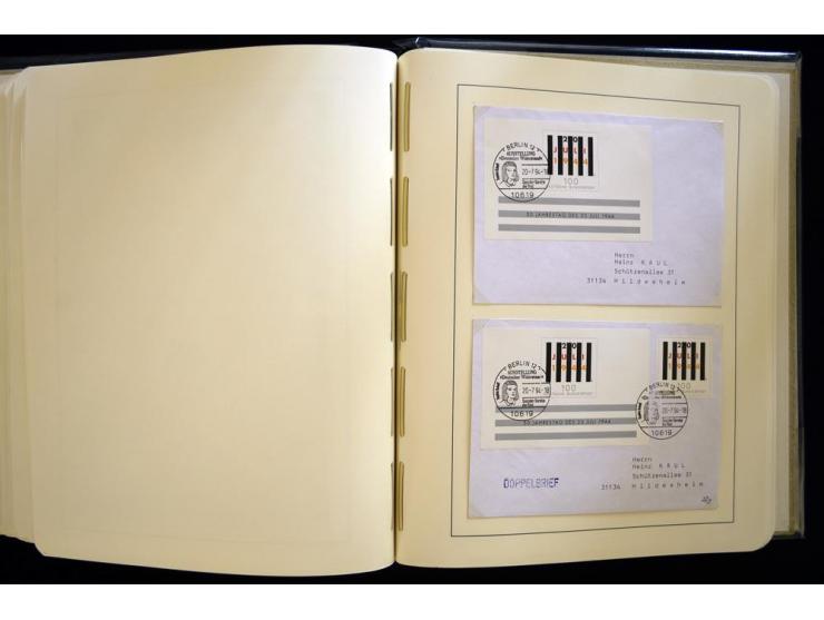 1949/90, gestempelte, in den Hauptnummern weit überkomplette Sammlung, dabei etliche Briefe teils mit guten Frankaturen, ein 