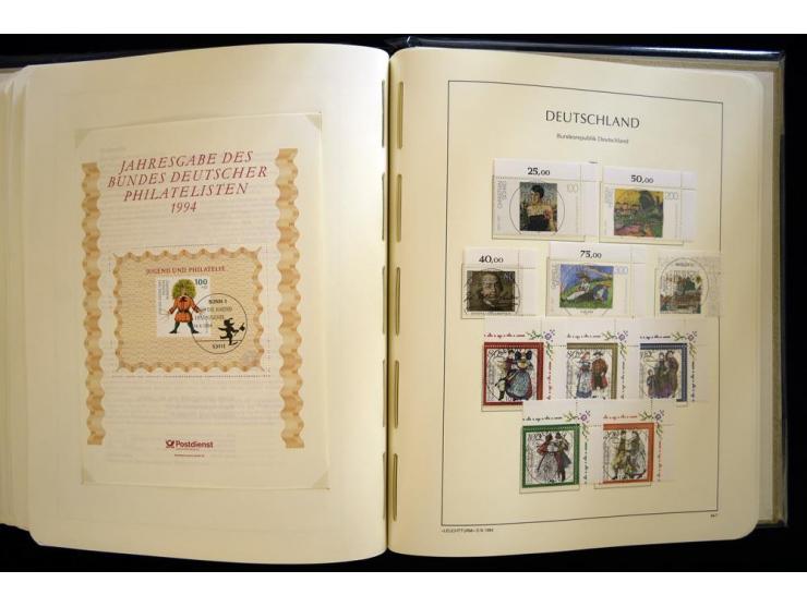 1949/90, gestempelte, in den Hauptnummern weit überkomplette Sammlung, dabei etliche Briefe teils mit guten Frankaturen, ein 