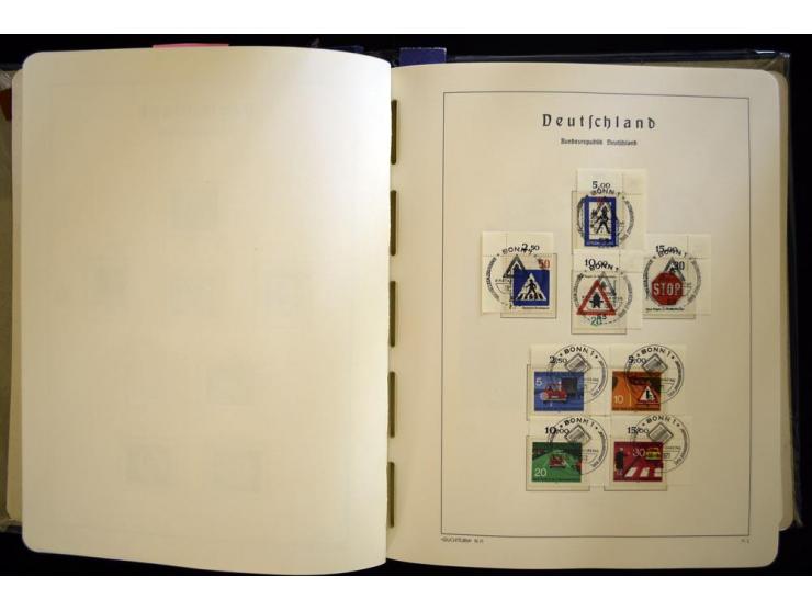 1949/90, gestempelte, in den Hauptnummern weit überkomplette Sammlung, dabei etliche Briefe teils mit guten Frankaturen, ein 