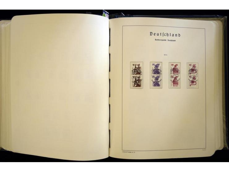 1949/90, gestempelte, in den Hauptnummern weit überkomplette Sammlung, dabei etliche Briefe teils mit guten Frankaturen, ein 