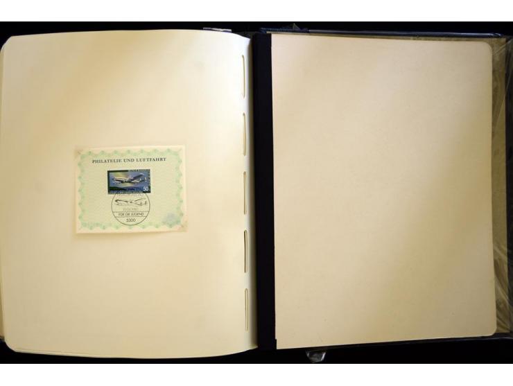 1949/90, gestempelte, in den Hauptnummern weit überkomplette Sammlung, dabei etliche Briefe teils mit guten Frankaturen, ein 