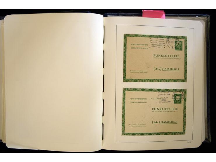 1949/90, gestempelte, in den Hauptnummern weit überkomplette Sammlung, dabei etliche Briefe teils mit guten Frankaturen, ein 