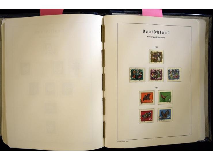 1949/90, gestempelte, in den Hauptnummern weit überkomplette Sammlung, dabei etliche Briefe teils mit guten Frankaturen, ein 