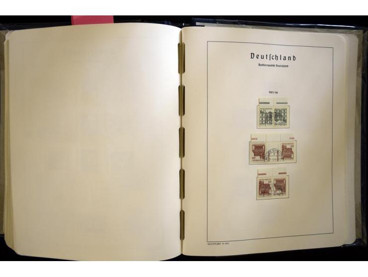 1949/90, gestempelte, in den Hauptnummern weit überkomplette Sammlung, dabei etliche Briefe teils mit guten Frankaturen, ein 