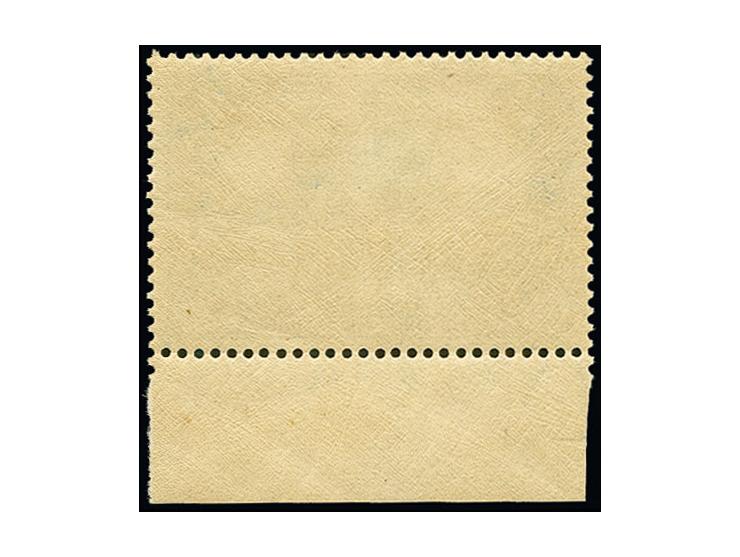 2 M. Type I, postfrisch vom Unterrand, tadellos, unsigniert, Fotoattest Jäschke-L. BPP (Mi. 600,-)