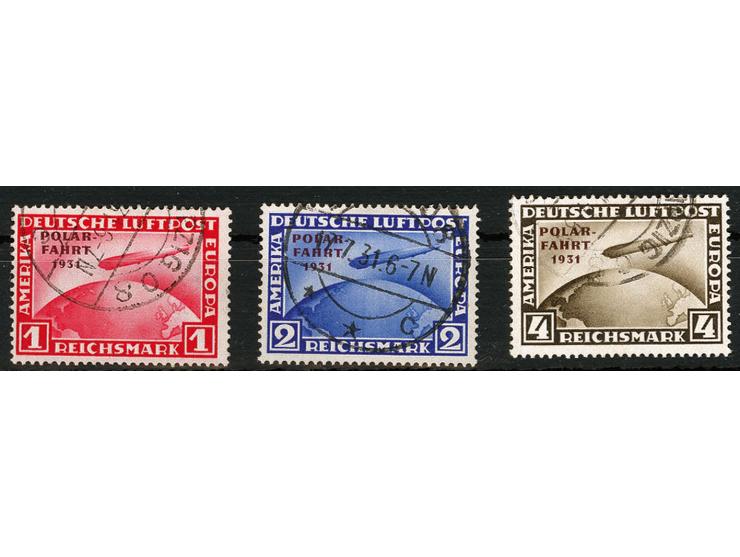 Polarfahrt 1-4 M., sauber gestempelt, Pracht, sign. Schlege BPP (Mi. 1.300,-)