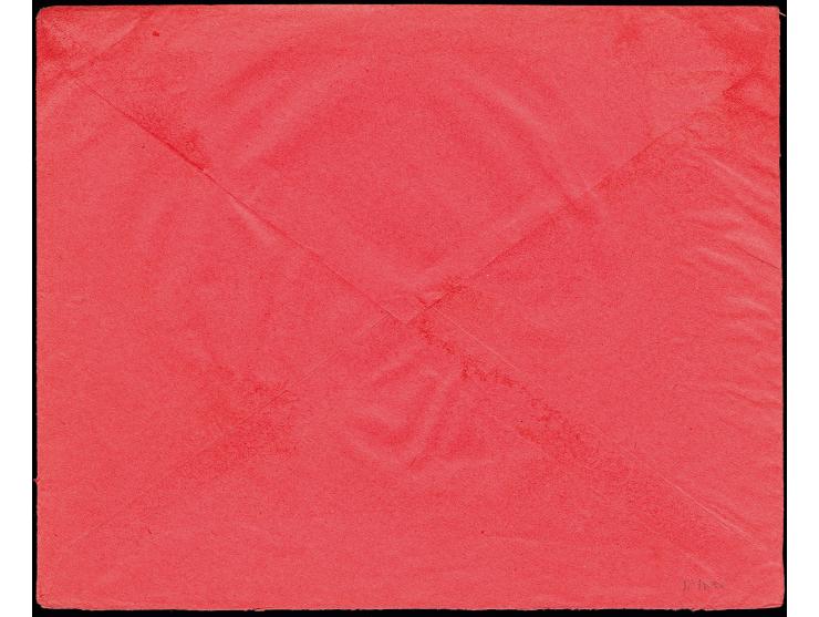 BALTISCHE LANDESWEHR: "Landeswehr Intendatur" violetter, etwas verwaschener Briefstempel auf Heeressache ab "* 3074 a - 15.7.