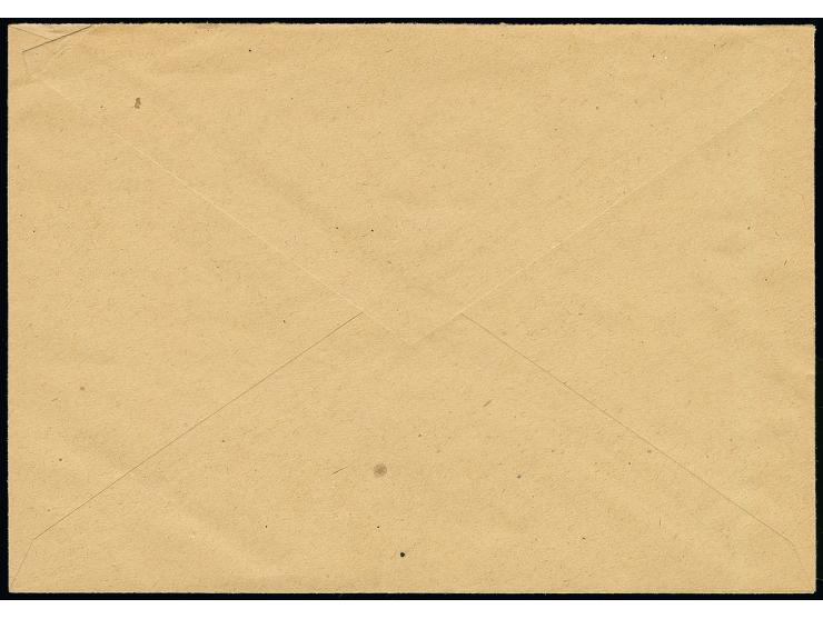 SAARLAND: 1947, Arbeiter 2 Pfg. im waagerechtem Paar mit Zufrankatur mit Stempel "HOMBURG 7.3.47" auf Erstagsbrief nach Chemn