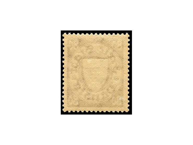 1935, Staatswappen 80 Pfg. als Probedruck ohne Wappeneindruck, postfrisch, tadellos, Kurzbefund Gruber BPP