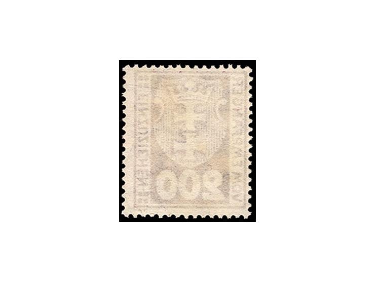 200 Pfg. zeitgerecht gestempelt, tadellos, Fotoattest Soecknick BPP (Mi. 1.600,-)