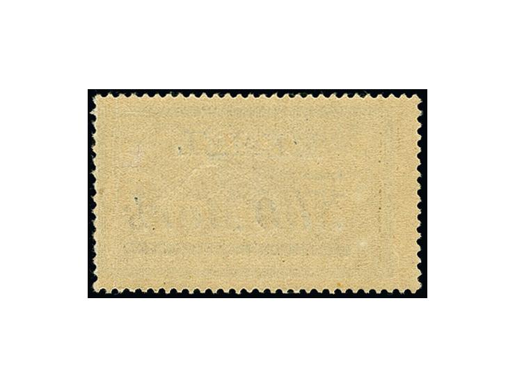 1923, Unverausgabte 500 M. auf 5 Fr., sauber ungebraucht mit leichtem Gummibug, rechts etwas stumpfe Zähnung, selten, Fotoatt