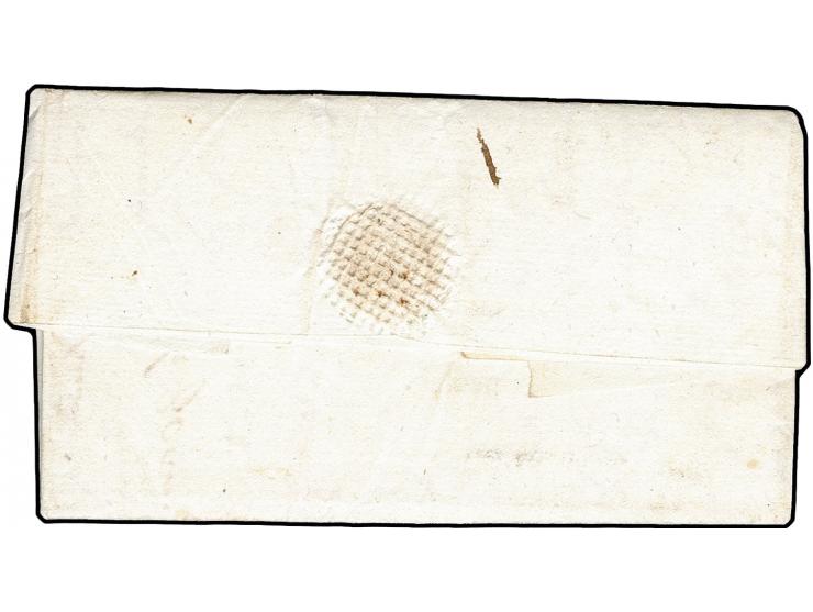 1831, "Wellin", manuscript on entire letter with red cds. "MARCHE 1 MAI 1831" to an address poste restante at Marche, scarce