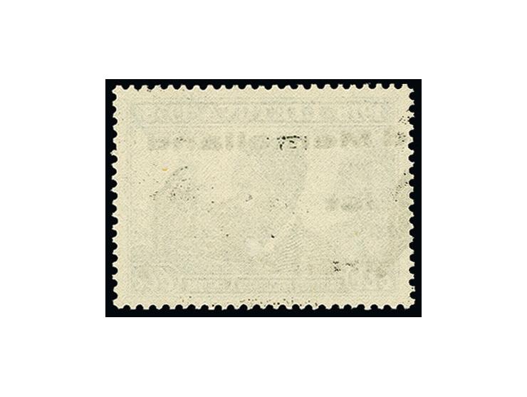 60 C. mit gleichstarkem um ca. 29mm nach links versetzen Doppelaufdruck, ungebraucht, tadellos, selten, Befund Huylmans BPP