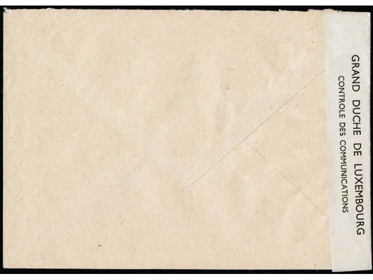 1944, 12 Pfg. Absender-Freistempel der Holzindustrie A.G. von "DIEKIRCH 30.8.44" (seltene Type mit Kennung "311") auf Brief m
