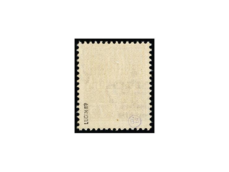 75 C. mit Aufdruckfehler "fettes zweites a in Zara", postfrisch, tadellos, Auflage 20 Stück, u.a. sign. Ludin BPP und Fotoatt