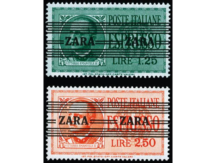 Eilmarken 1,25-2,50L., postfrisch, tadellos, sign. Ludin BPP bzw. ELudin und Befund Brunel