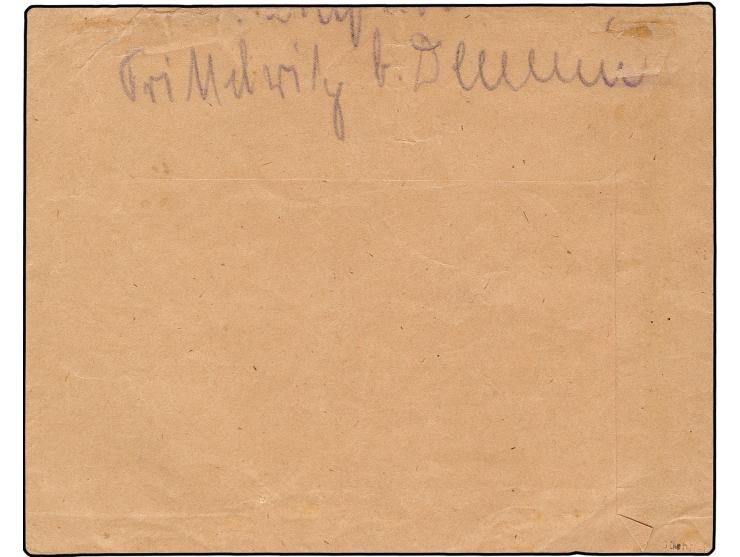 Etikette 20 Pfg. mit Stempel "DEMIN a 13.7.45" auf Brief nach Gnoien, kleine Beförderungsspuren, sonst feiner Bedarf, sehr se
