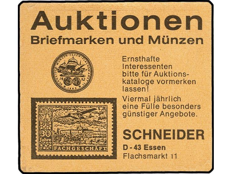 1970, Brandenburger Tor, komplettes Heftchen mit Werbung c, postfrisch in tadelloser Erhaltung mit herstellungsbedingten Deck