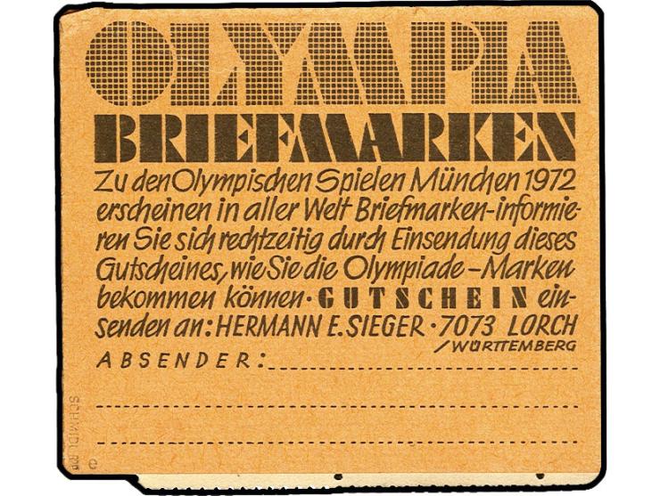 1968, Brandenburger Tor, komplettes Heftchen mit Reklame e, postfrisch in tadelloser Erhaltung mit einigen herstellungsbeding