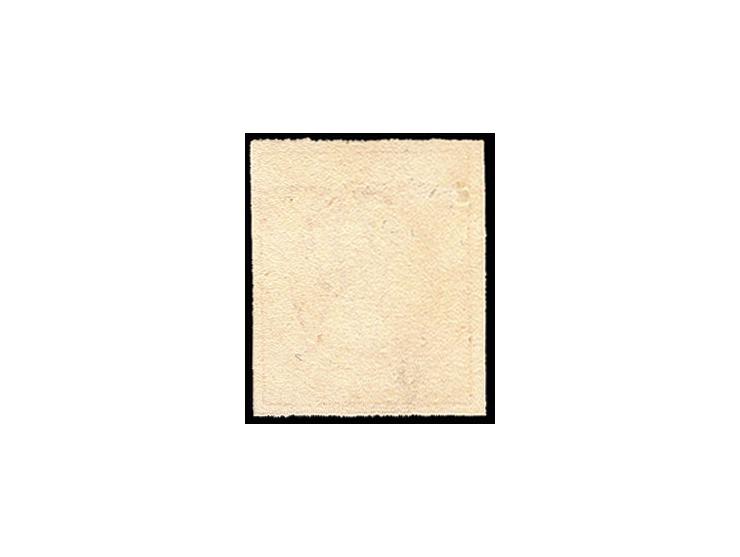 1 sgr. rose, fresh colour and large margins, unused without gum; natural paperflaw at upper left, very fine, certificate Bött