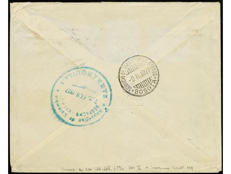 Black machine overprints on 1923 issue: Switzerland, 20c. with overprinted "R" and 30 and 60c. in combination with Switzerlan
