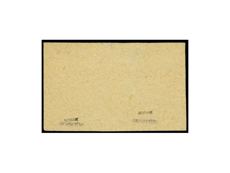 1919, Seagull 35k. as horizontal pair on grey paper, fine, signed Eichenthal and Nemvalz (Hurt/Ojaste G2)
 