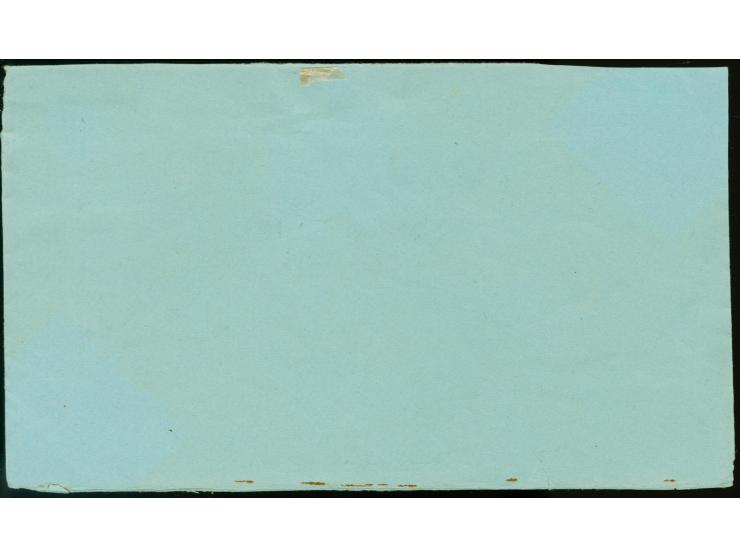 1900/01, plum blossoms 1 ch. tied by "SEOUL 30 .. 01" to front cover used locally, plum blossoms revised design 2 ch. affixed