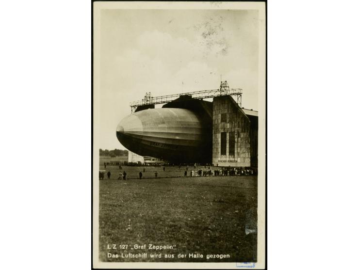 1929, Rundfahrt über das Bodenseegebiet, Karte Abwurf Konstanz
