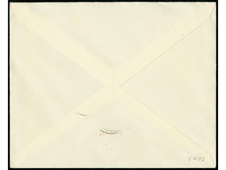 1929, Fahrt im Bodenseegebiet, Brief mit Bordpoststempel mit Datum vom 9.11. irrtümlich in Frankfurt nicht abgegeben und in S